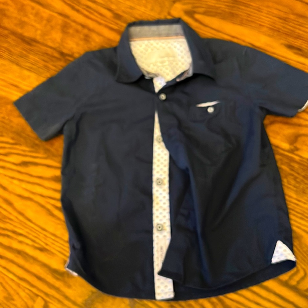 Little boys dress shirt cabana boy style